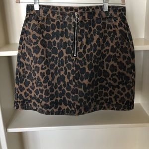 Cheetah skirt